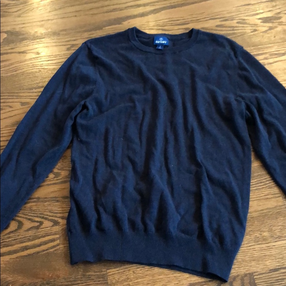 Old navy blue sweater